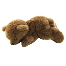Peluche Ours marron alonge 32 cm ANIMA (25302)