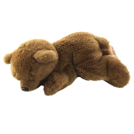 Peluche Ours marron alonge 32 cm ANIMA (25302)