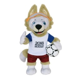 Peluche FIFA World Cup Russie 2018 Mascotte de Peluche Zabivaka 30 cm (22157)