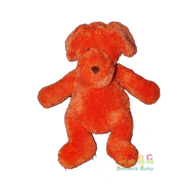 ajena-doudou-peluche-chien-lapin-orange-30-cm (15834)