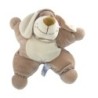 Doudou Coussin chien beige grelot 25 cm Nounours (23251)