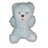 Ancienne peluche doudou Ours Nounours bleu 22 cm Style Boulgom (22367)