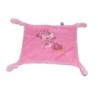 Doudou plat rose MINNIE Mouse - Disney Carrefour - 4 noeuds (12005)