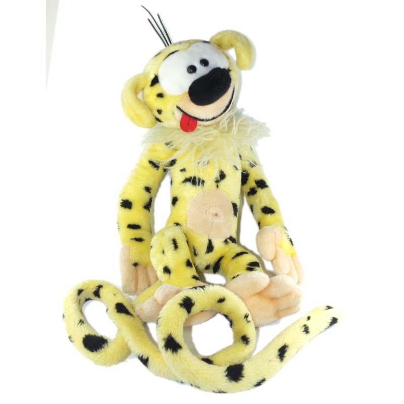 Peluche MARSUPILAMI 60 cm + queue 140 cm Ajena Nounours Marsu 1996 (23659)