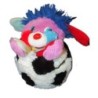 VINTAGE Peluche POPPLES Plush Ballon de Foot Mattel H 30 cm (9415)