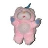 Peluche Popples Bisounours ours rose Plasti Snap 30 cm (25260)