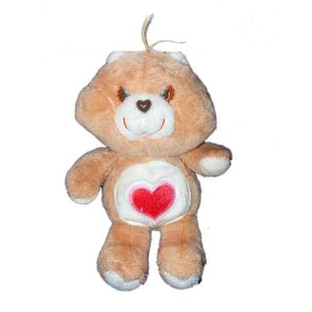 VINTAGE - Peluche BISOUNOURS Care Bear Plush Grosbisou 32 cm Kenner Rare et collector ! (14101)