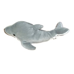 Peluche doudou DAUPHIN gris CP INTERNATIONAL - L 40 cm (7261)