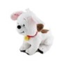 Doudou chien blanc marron BUSTER chien de Winnie Disney 18 cm (21291)