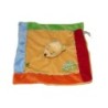 Doudou plat Winnie jaune orange rouge Feuille Disney Baby (26772)
