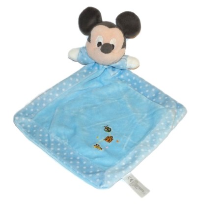 Doudou plat Mickey coccinelle Disney Nicotoy (26822)