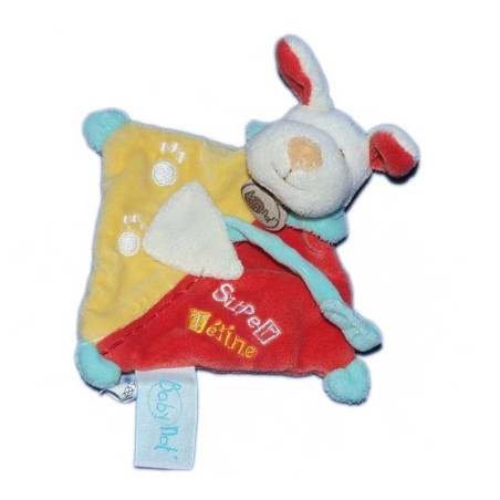 petit-doudou-chien-lapin-super-tetine-rouge-jaune-baby-nat-bn309 (15301)