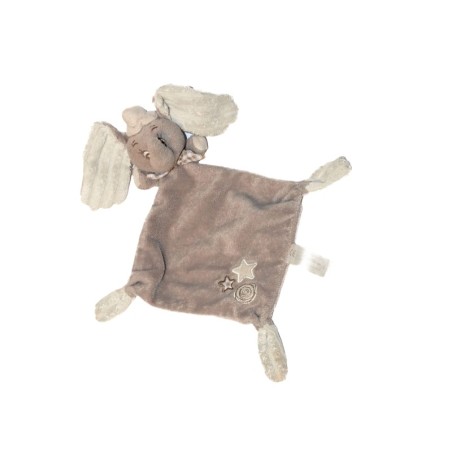 Doudou plat Dumbo Gris etoiles Disney Nicotoy (27470)