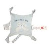 Doudou plat chat bleu Give me a Hug Boboli NEUF ETIQU. (21761)