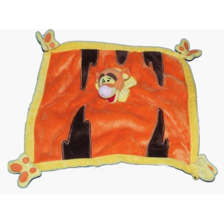 Doudou plat TIGROU - Papillons - Authentique Disneyland Resort Paris (11317)