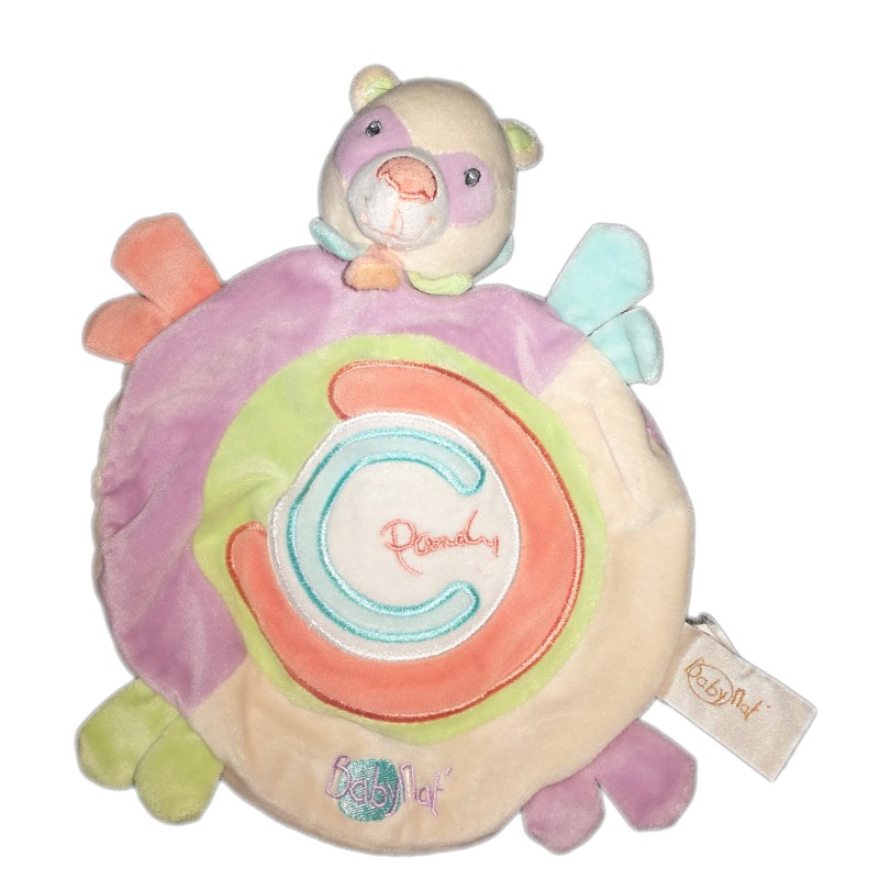 Doudou plat Panda Pandy Baby Nat BN889 (19618)