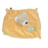Doudou plat OURS orange - Carrefour CMI Tex Baby - Girafe  (11336)