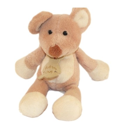 Histoire d'Ours Doudou Souris beige 18 cm (18730)