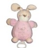 Doudou Peluche musicale Lapin blanc gris étoiles 25 cm Simba Toys 569/0058 (17204)