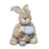 Noukies - Doudou Lapin beige train 26 cm HS / Ne fonctionne plus (17901)