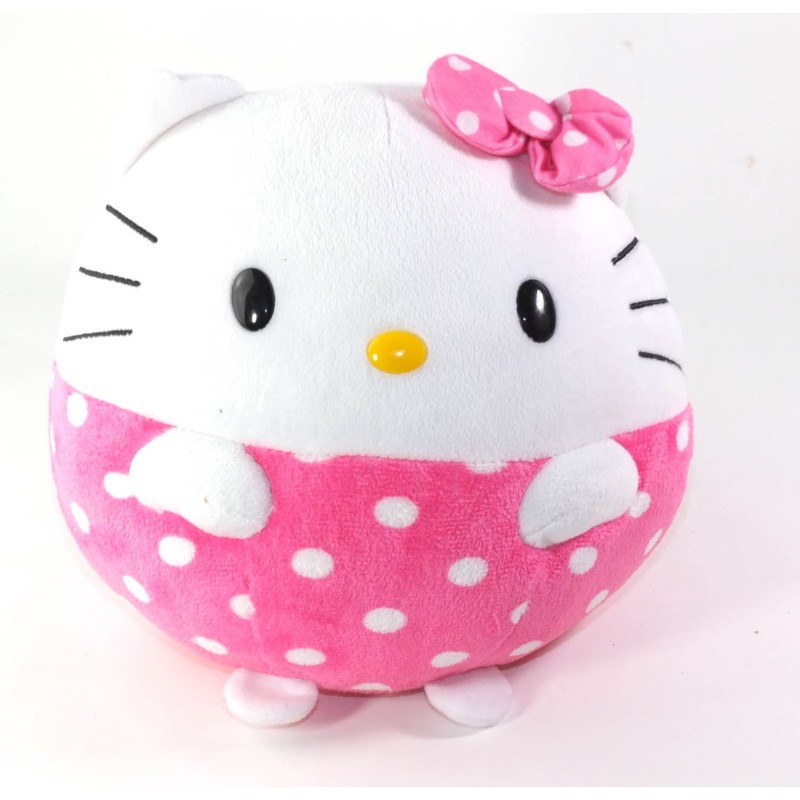 Peluche doudou HELLO KITTY Boule Sanrio TY 22 cm (25218)