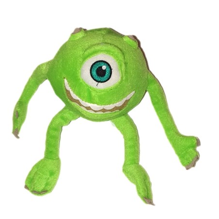 Peluche Bob Cyclope Oeil vert Monstres et Compagnie Disney Disneyland Paris 20 cm (24630)