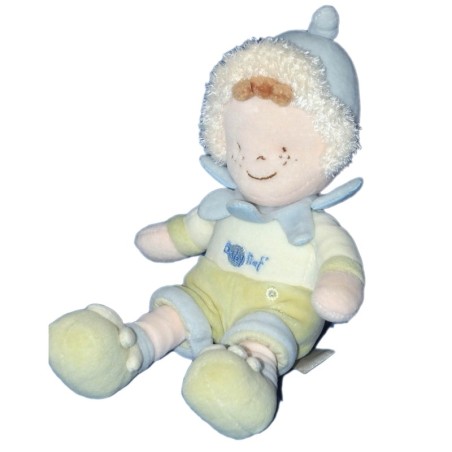 Doudou Garçon Esquimau - BABY NAT' Babynat - H 25 cm (11639)